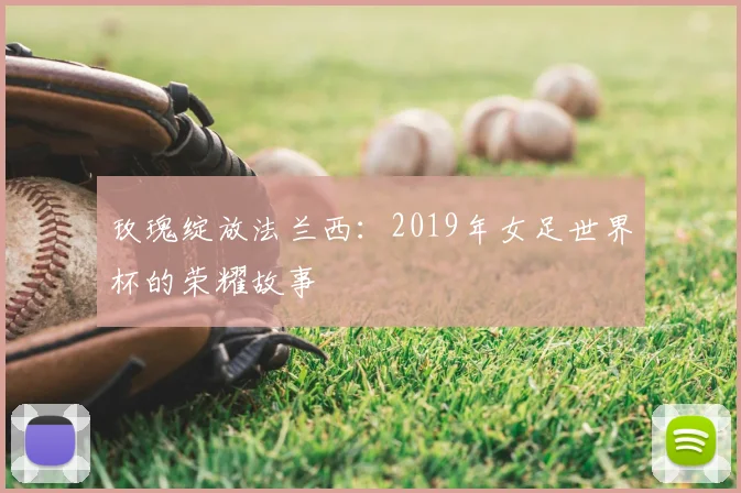 玫瑰绽放法兰西：2019年女足世界杯的荣耀故事