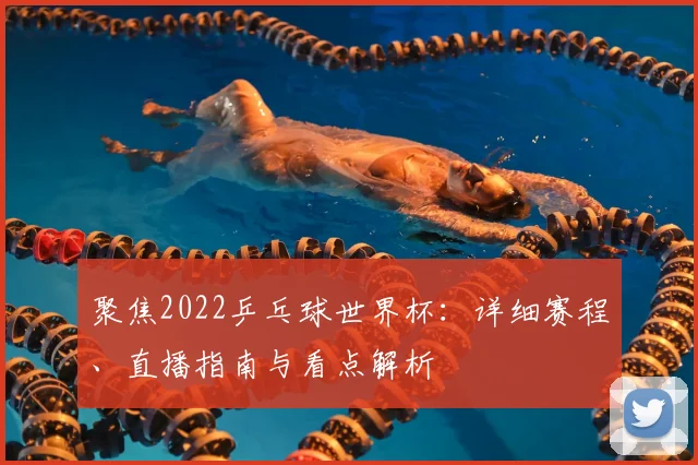 聚焦2022乒乓球世界杯:详细赛程、直播指南与看点解析